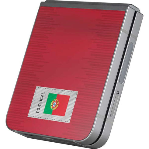 Portugal Soccer Flag Galaxy Z Flip6 Skin